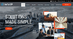 Desktop Screenshot of mvplogistics.com