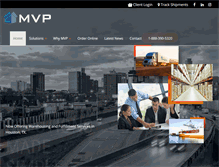 Tablet Screenshot of mvplogistics.com